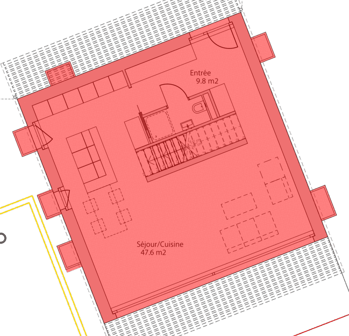 Villa C — Rez-de-chaussée